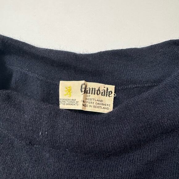 GLANDALE Pure Cashmere Sweater Navy - Picture 3 of 8